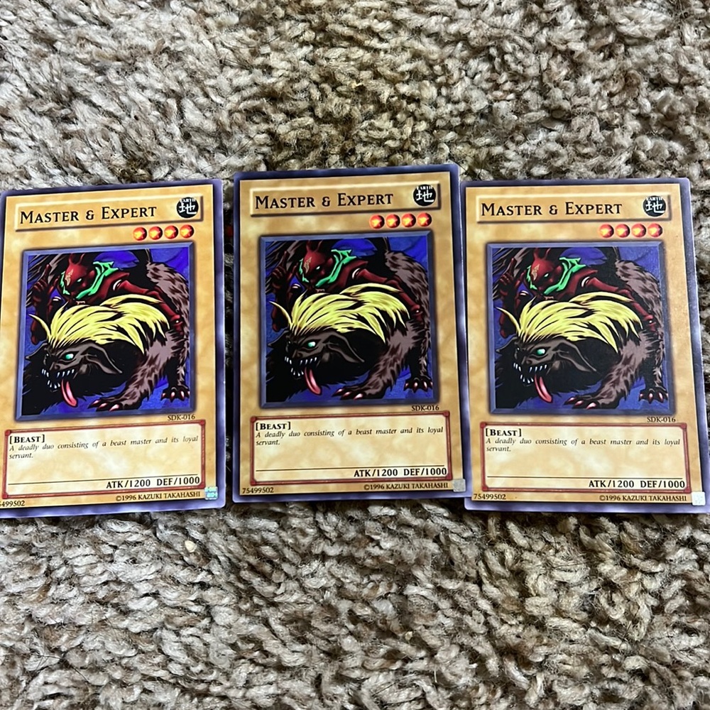 Master and expert yugioh 3